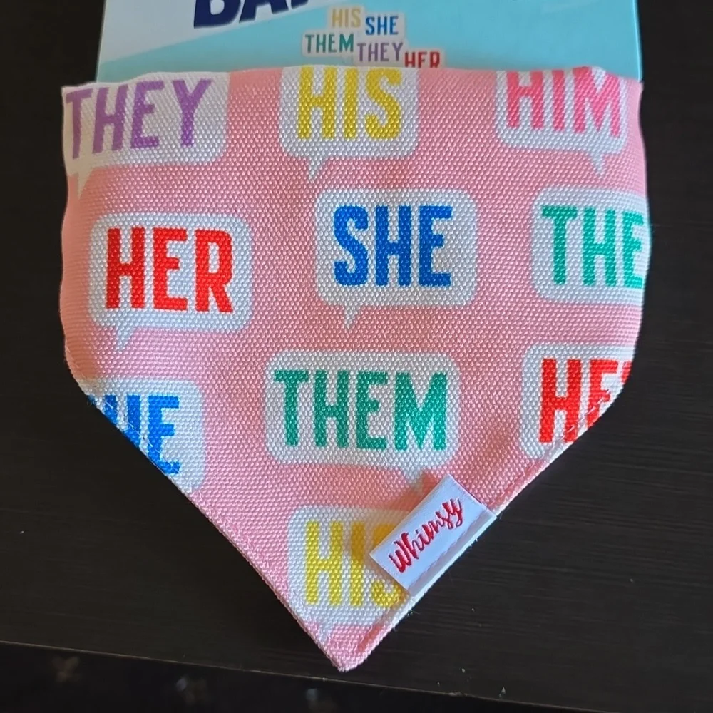 Whimsy Medium Size Dog Bandana Collar‎
